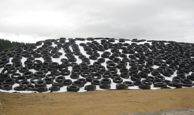 Silage Cover 4 In Use On A Stack NZ